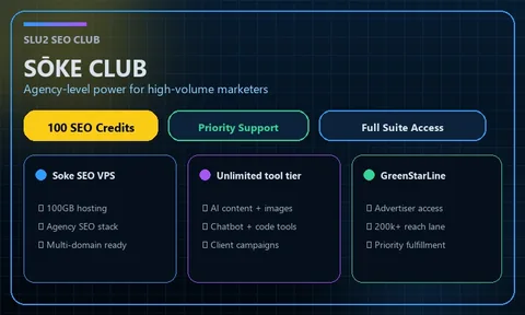 Soke Club plan card